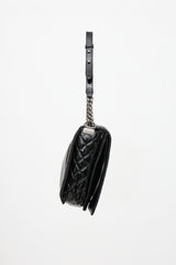 Chanel 2013 - 2014 Patent Large Reverso Boy Bag