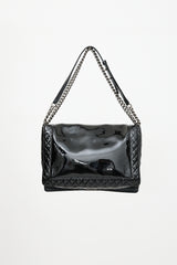Chanel 2013 - 2014 Patent Large Reverso Boy Bag