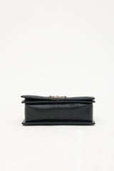Chanel 2014 Exotic Leather Medium Boy Bag