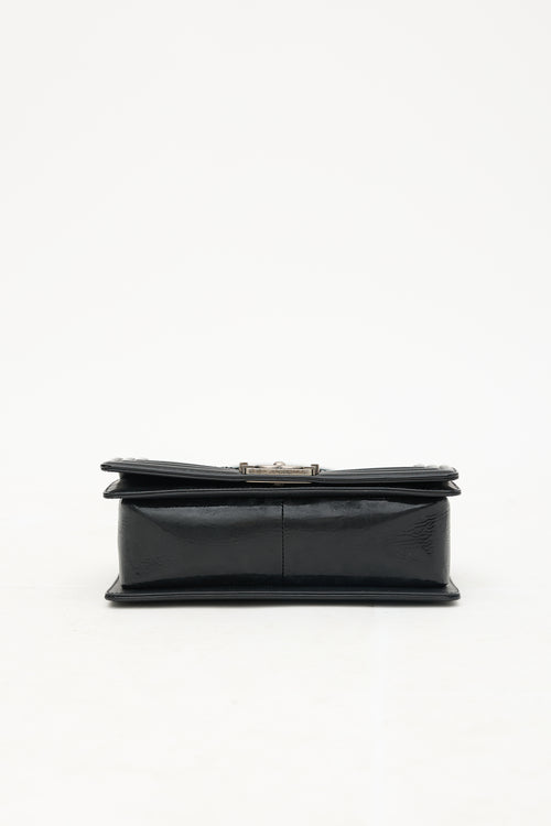 Chanel 2014 Exotic Leather Medium Boy Bag
