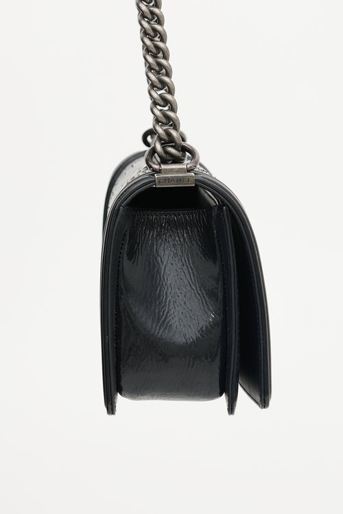 Chanel 2014 Exotic Leather Medium Boy Bag