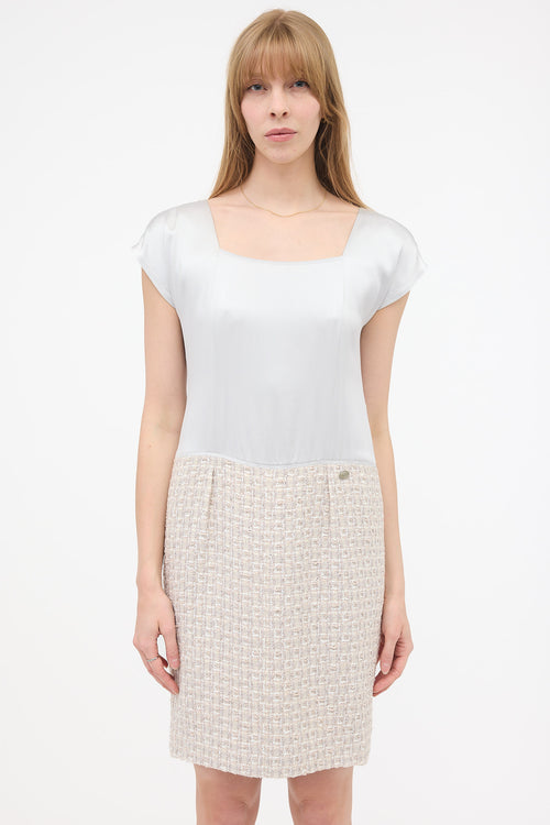 Chanel 2014 Tweed & Silk Co-ord Set