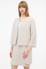 Chanel 2014 Tweed & Silk Co-ord Set