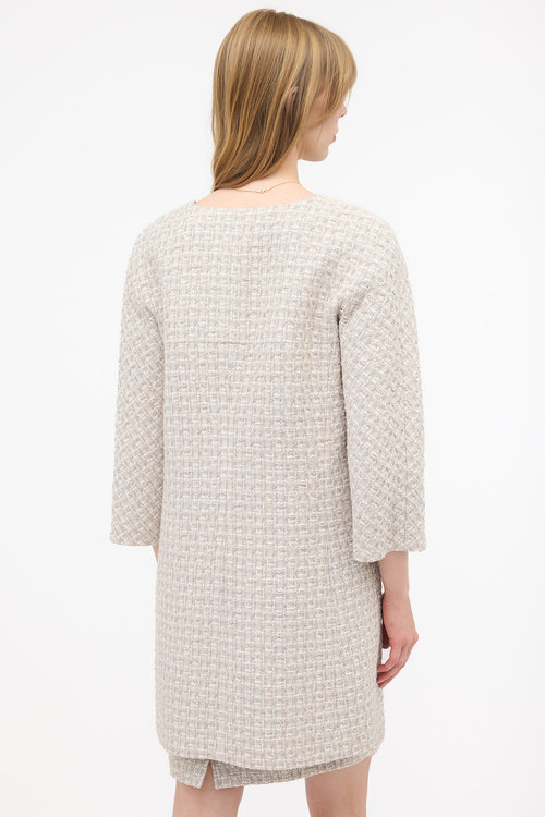 Chanel 2014 Tweed & Silk Co-ord Set