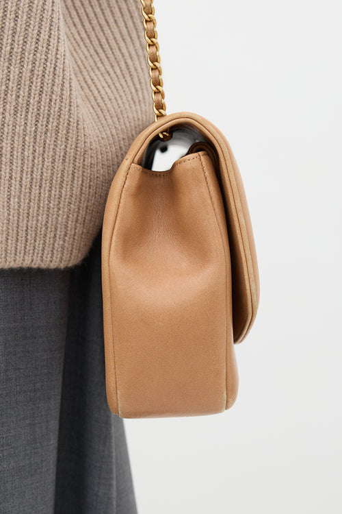 Chanel 2014 Leather Diana Reissue Flap Bag