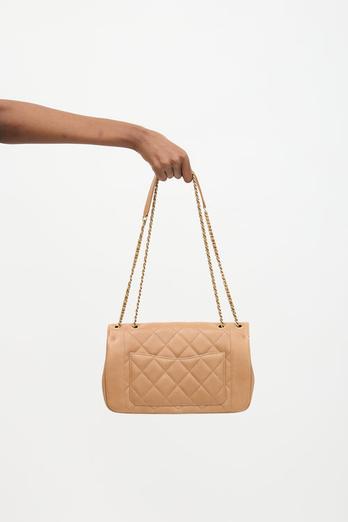 Chanel 2014 Leather Diana Reissue Flap Bag