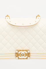Chanel 2017-2018 Quilted Leather Medium Boy Bag