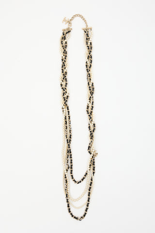 Chanel 2017 Layered CC Necklace