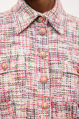Chanel 2017 Tweed Button Romper
