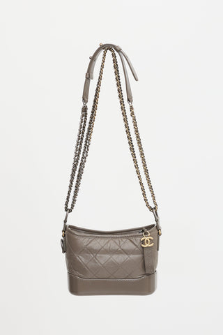 Chanel 2018 Leather Small Gabrielle Bag