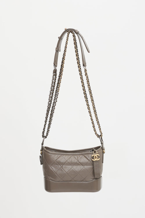 Chanel 2018 Leather Small Gabrielle Bag