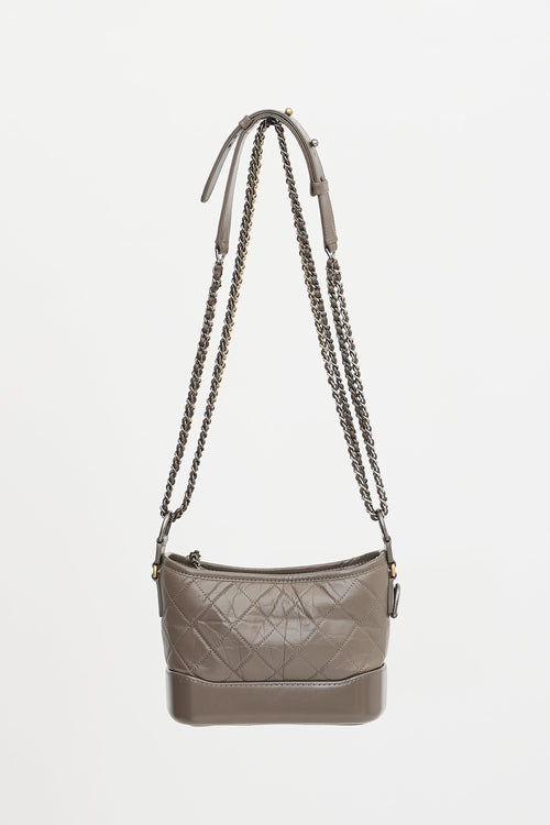 Chanel 2018 Leather Small Gabrielle Bag