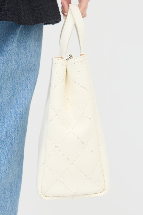 Chanel 2019 Leather Shopping Tote Bag