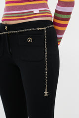 Chanel 2020 Black Quilted Classic Flap Belt Bag