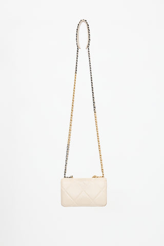 Chanel 2020 Leather 19 Wallet On Chain