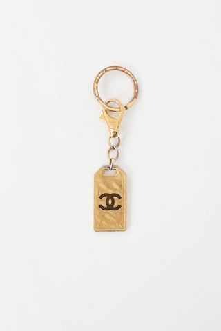 Chanel 2020 CC Tag Keychain