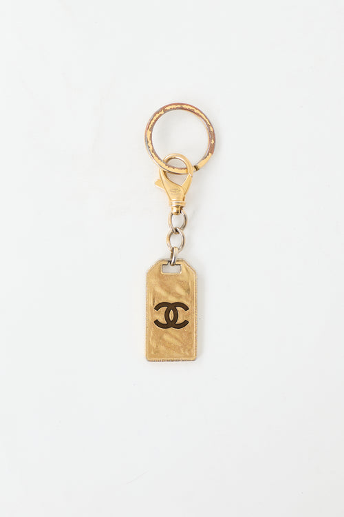 Chanel 2020 CC Tag Keychain