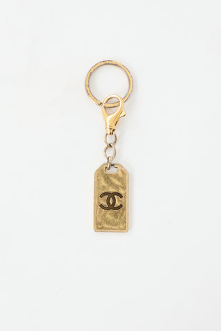 Chanel 2020 CC Tag Keychain