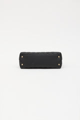 Chanel 2020 Caviar Leather Small Coco Handle Bag