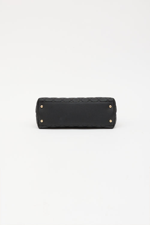 Chanel 2020 Caviar Leather Small Coco Handle Bag