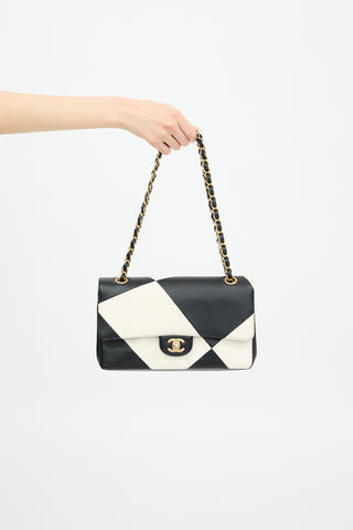 Chanel 2021 Medium Geometric Double Flap Bag