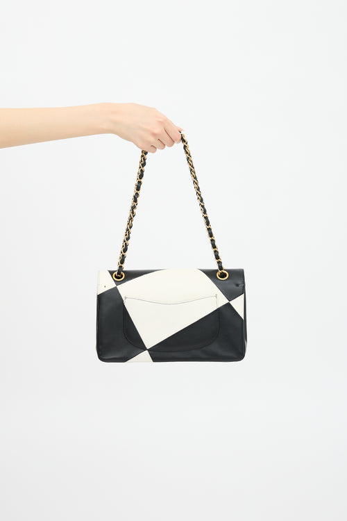 Chanel 2021 Medium Geometric Double Flap Bag