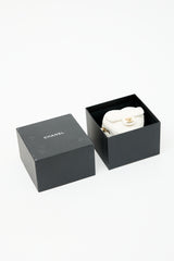 Chanel 2021 Quilted Leather Heart Pouch