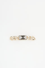 Chanel 2021 Crystal CC Hair Pin