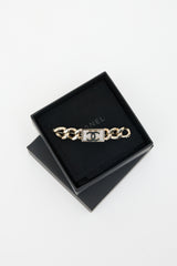 Chanel 2021 Crystal CC Hair Pin