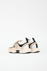 Chanel 2022 Knit Mesh & Suede Sneaker