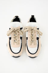 Chanel 2022 Knit Mesh & Suede Sneaker