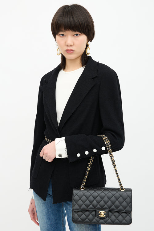Chanel 2022 Quilted Double Flap Bag