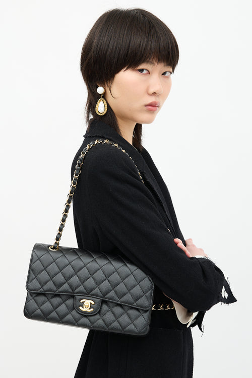 Chanel 2022 Quilted Double Flap Bag