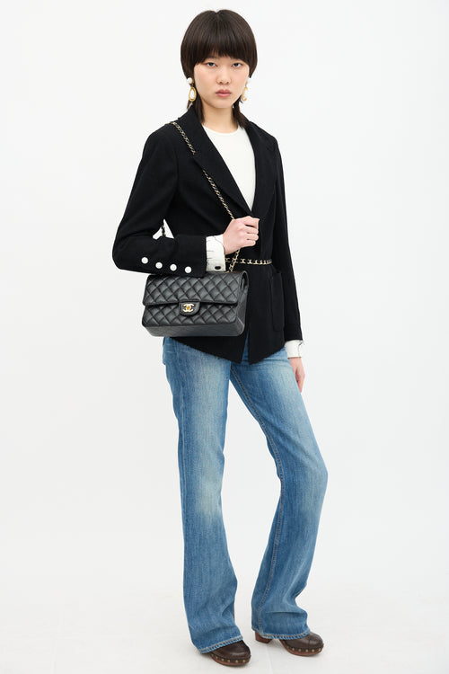 Chanel 2022 Quilted Double Flap Bag
