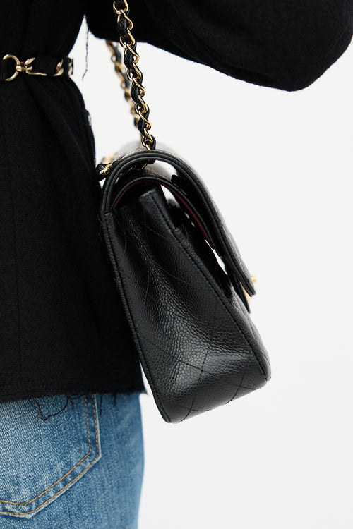 Chanel 2022 Quilted Double Flap Bag