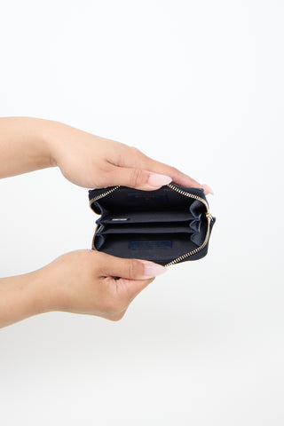 Chanel 2023 Caviar Spade & Heart Wallet