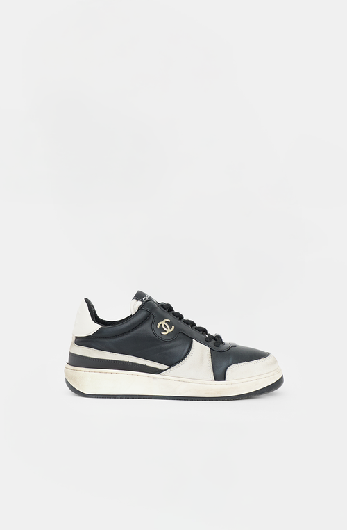 Chanel 2023 Leather CC Sneaker