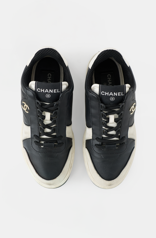 Chanel 2023 Leather CC Sneaker