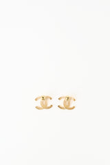 Chanel 2024 CC Logo Stud Earrings
