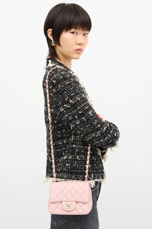 Chanel 2024 Leather Mini Classic Flap Bag