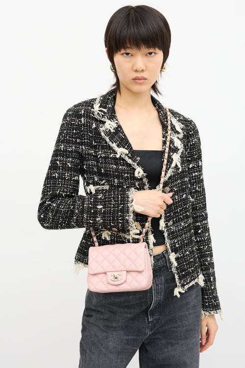 Chanel 2024 Leather Mini Classic Flap Bag