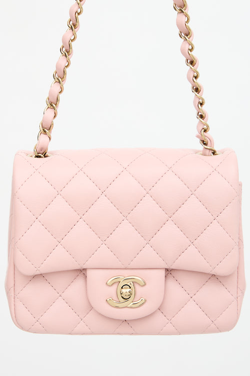 Chanel 2024 Leather Mini Classic Flap Bag