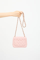 Chanel 2024 Leather Mini Classic Flap Bag