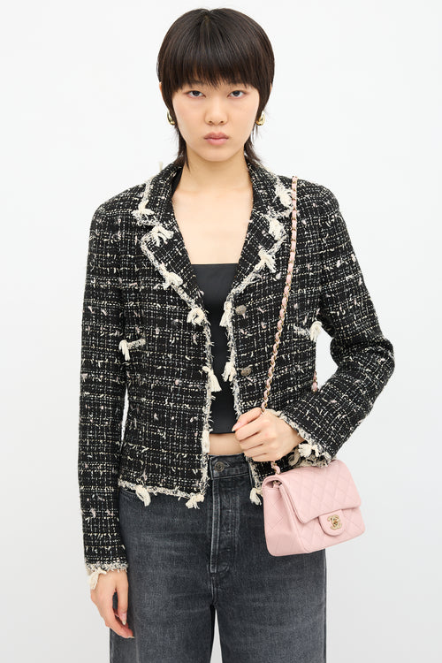 Chanel 2024 Leather Mini Classic Flap Bag