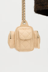 Chanel 2024 Leather Multi-Pocket Camera Case
