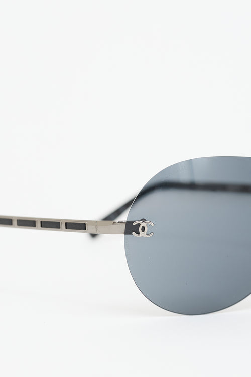 Chanel 4118 CC Shield Sunglasses