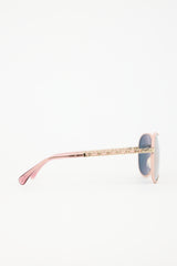 Chanel 4219-Q Braided Chain Sunglasses