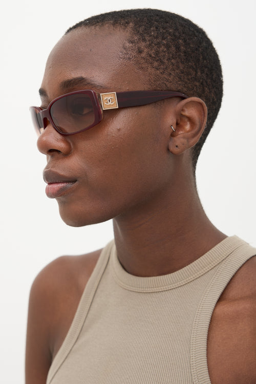 Chanel 5115 C Rectangle CC Sunglasses
