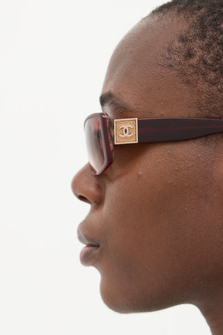 Chanel 5115 C Rectangle CC Sunglasses