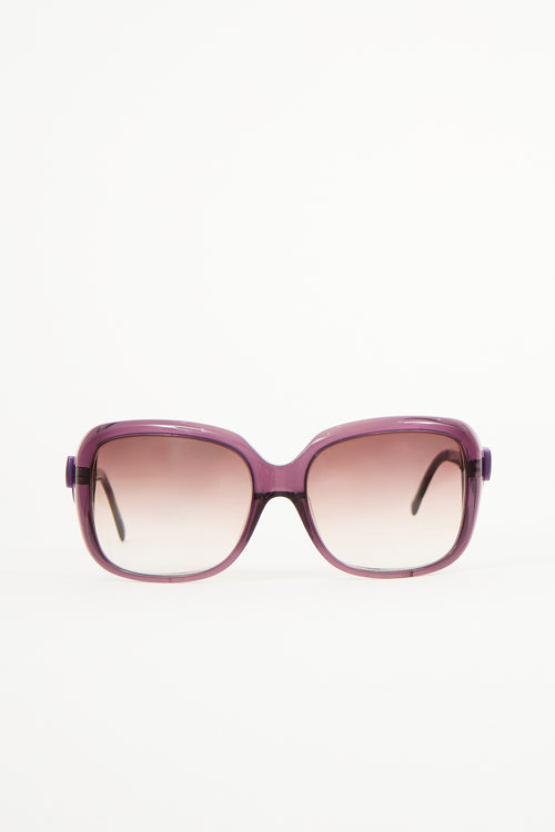 Chanel 5172 CC Bow Square Sunglasses